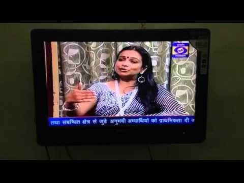 Garima's interview on DD Rajasthan "Jeevan Ki Muskan" (seco